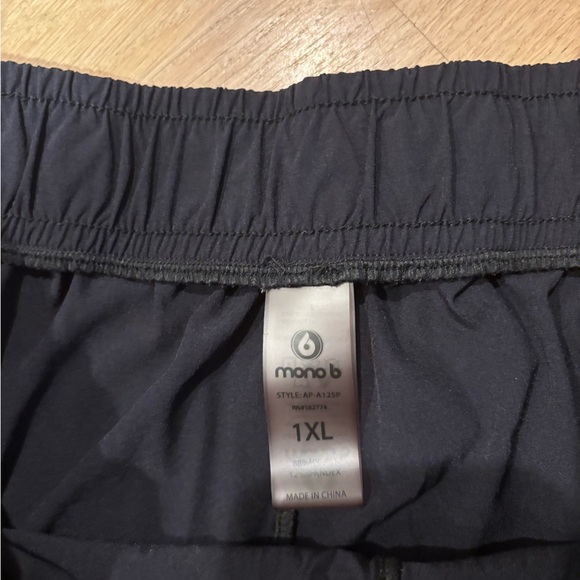 MONO B Women's Black Shorts - Picture 3 of 3